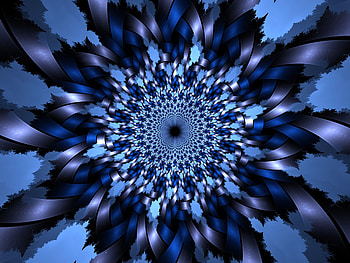 Abstract, Pattern, Fractal, Kaleidoscope, Optical Illusion HD wallpaper