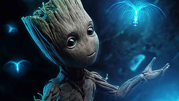 Baby Groot, Groot HD wallpaper