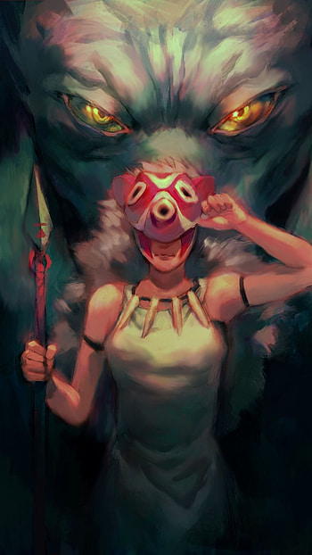 Princess Mononoke, Princess HD phone wallpaper
