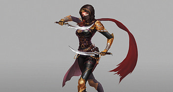 Katana Warrior , anime-girl, warrior, artist, artwork, digital-art HD wallpaper