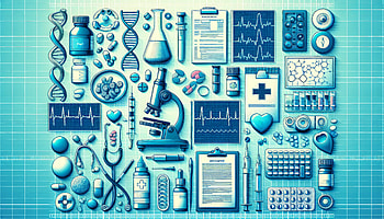 Medical Equipment Illustration, medicine, medical, healthcare, laboratory, science HD wallpaper