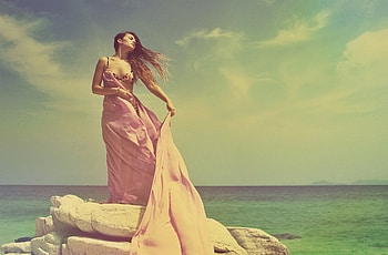 Bikini, Women HD wallpaper