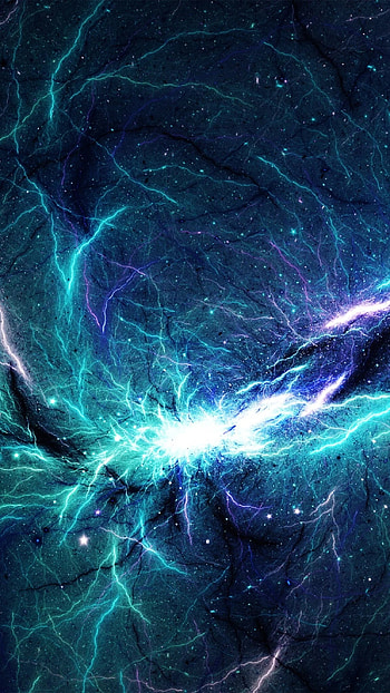 Unique, Blue Abstract HD phone wallpaper