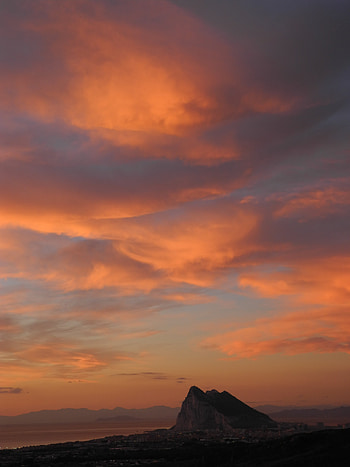Nature, Sunset, Twilight, Mountain, Dark, Dusk HD phone wallpaper