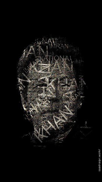 Imran Khan Typography, artifact, art HD phone wallpaper