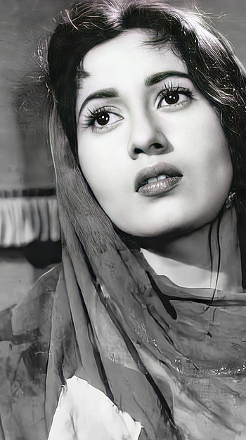 Madhubala, bollywood actress, vintage HD phone wallpaper