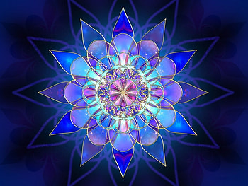 Blue Star, star, blue, 3d HD wallpaper