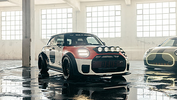 2025 Mini JCW The Machina Concept, Hatch, Inline 4, John Cooper Works, Turbo, car HD wallpaper