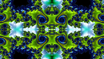 Trippy Psychedelic Fractal, trippy, psychedelic, aesthetic, Abstract, fractal HD wallpaper