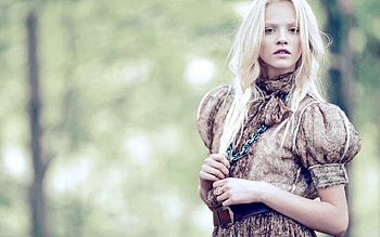 Gina Lapina, Blonde model, Fashion , Latin America HD wallpaper
