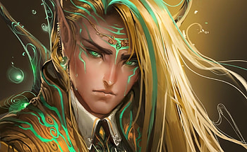 Fantasy, Drops, Sight, Opinion, Hair, Guy, Elf, Sweat HD wallpaper