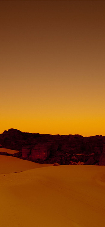 Sunset Tassili Algeria, Resolution HD phone wallpaper