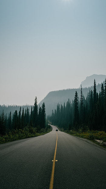 mountain road, Top backgrounds, Highway travels, Mountain HD phone wallpaper