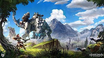 Horizon Zero Dawn, 2017 promotional art HD wallpaper
