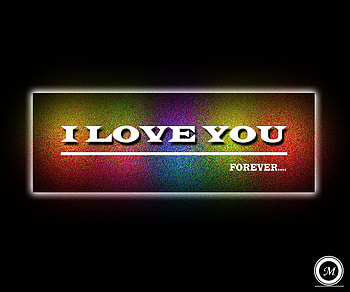 Colours of the Heart, colours, heart, rainbow, love HD wallpaper