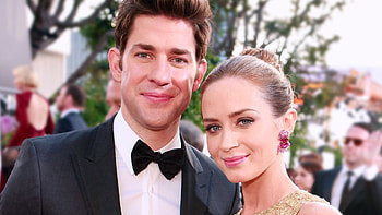 70th Annual Golden Globe Awards, Emily Blunt and John Krasinski HD wallpaper