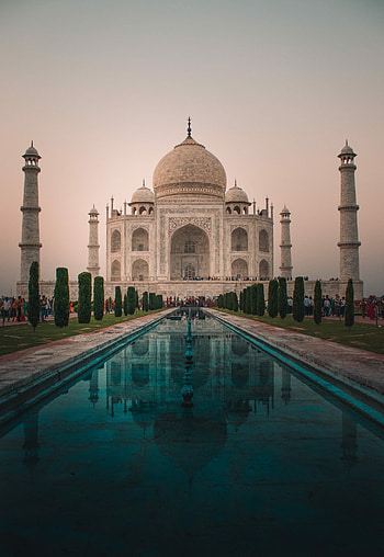 Taj Mahal, India, for HD phone wallpaper