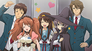 Melancholy of Haruhi Suzumiya, , Background HD wallpaper