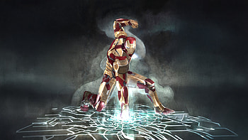 Iron Man Hitman Returns, iron-man, superheroes, artwork, digital-art, pixiv HD wallpaper