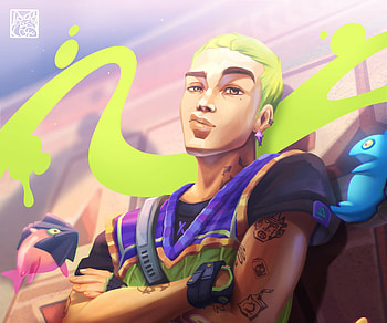 Gekko - Valorant, Gekko (Valorant), video game, Valorant HD wallpaper