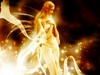 Beautiful Fairy of the Light, fairy, shining, luminous, beautiful, radiant HD wallpaper