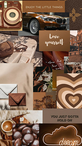 Brown Aesthetic, chocolate HD phone wallpaper