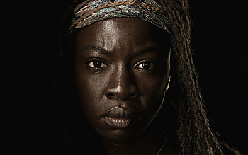 Danai Gurira, American actress, hoot portrait, Beautiful woman HD wallpaper