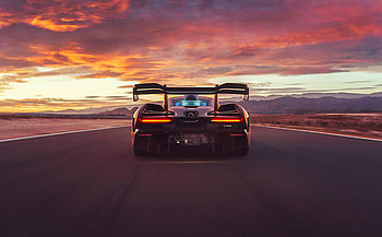 Mclaren Senna Rear View , mclaren-senna, mclaren, 2019-cars, cars HD wallpaper