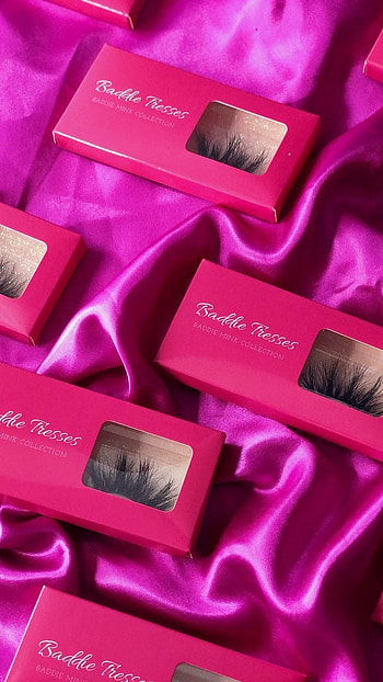 Baddie Pink, Artificial, Eye Lashes HD phone wallpaper