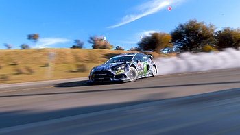 Ford Focus, Drifting, road, video game, Forza Horizon 5 HD wallpaper
