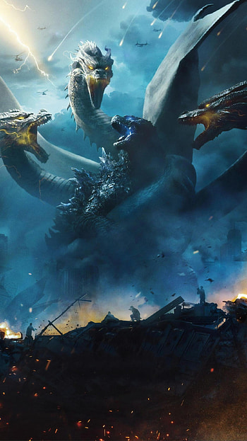 Godzilla: King of the Monsters (2022) movie HD phone wallpaper