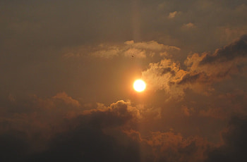 Evening sky, summer, graphy, sunsets, clouds, sky, nature, sunset HD wallpaper