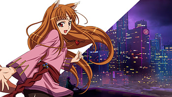 Spice and Wolf, Holo and Lawrence, Anime girls HD wallpaper