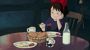 Kiki's Delivery Service, Fancaps food delivery, Studio Ghibli movies, Unique ideas HD wallpaper