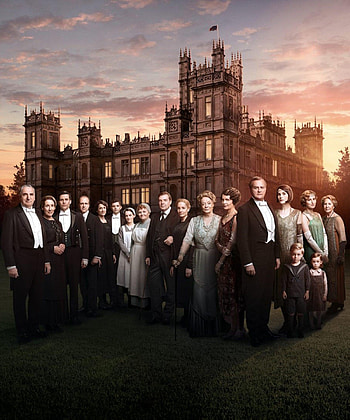 Downton Abbey, , Stylish backgrounds, Iconic TV show HD phone wallpaper
