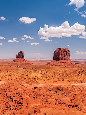 Earth's Monument Valley, Natural wonder, Breathtaking landscapes, Desert beauty HD phone wallpaper