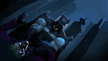 Joker Vs Batman , batman, superheroes, joker, comics, dc-comics HD wallpaper