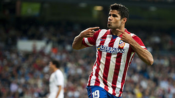 Diego Costa, Atletico Madrid HD wallpaper