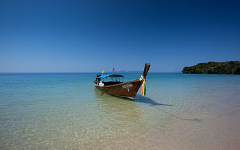 Landscape, Boats HD wallpaper