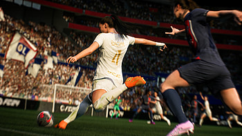 EA Sports FC 24 Soccer Action, video game, EA SPORTS FC 24 HD wallpaper