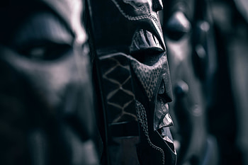 Magic, Miscellanea, Miscellaneous, Wood, Wooden, Mask HD wallpaper
