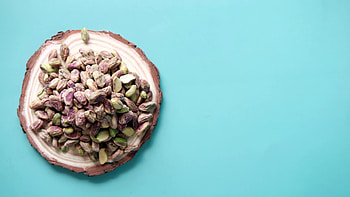 Pistachios nut, Bowl, Detail shot, Stock video HD wallpaper