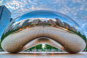 Cloud Gate, Anish Kapoor, Molly Moon's World HD wallpaper