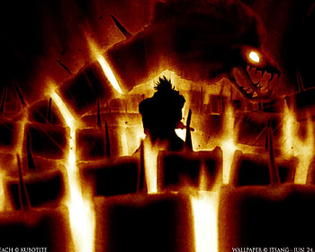 bankai, bleach, anime, abarai renji HD wallpaper
