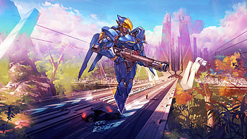 2020 Pharah Overwatch , pharah-overwatch, overwatch, games, xbox-games, ps-games, pc-games, artwork, artist, digital-art HD wallpaper
