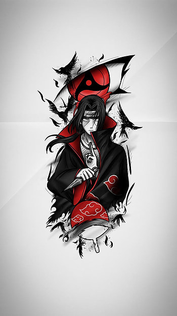 İtachi, naruto, red, sasuke, art, uchiha, itachi, japan, black, uchihaitachi, anime HD phone wallpaper
