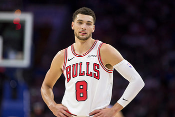 Zach LaVine, I'm not going anywhere, The Peach Basket, Chicago Bulls HD wallpaper