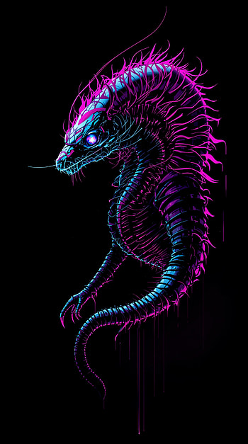 Basilisk Dreams: A Stunning HD phone wallpaper