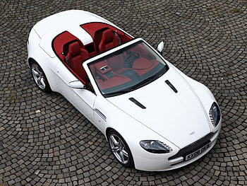 Aston Martin, Cars, View From Above, Style, Cabriolet, 2008, V8, Vantage HD wallpaper