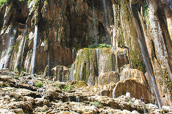 Iran,Shiraz,Margoon waterfall, waterfall, margoon, iran, shiraz HD wallpaper